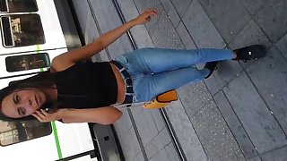 voyeur sexy teen ass jeans 4